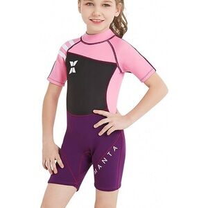 Manta Wetsuit Youth XL Pink and Purple